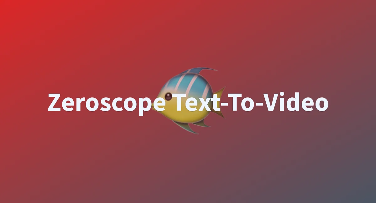 Zeroscope Text-To-Video