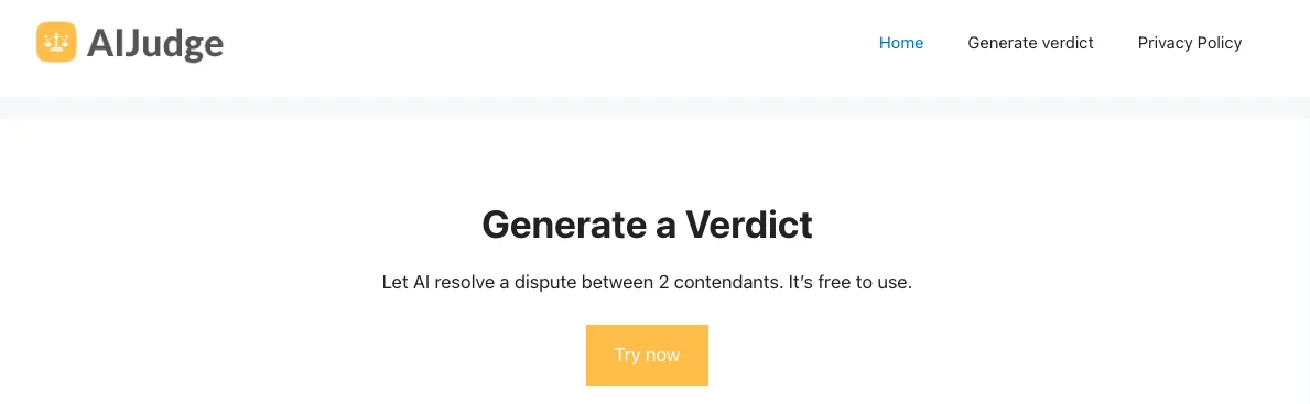 AI Judge