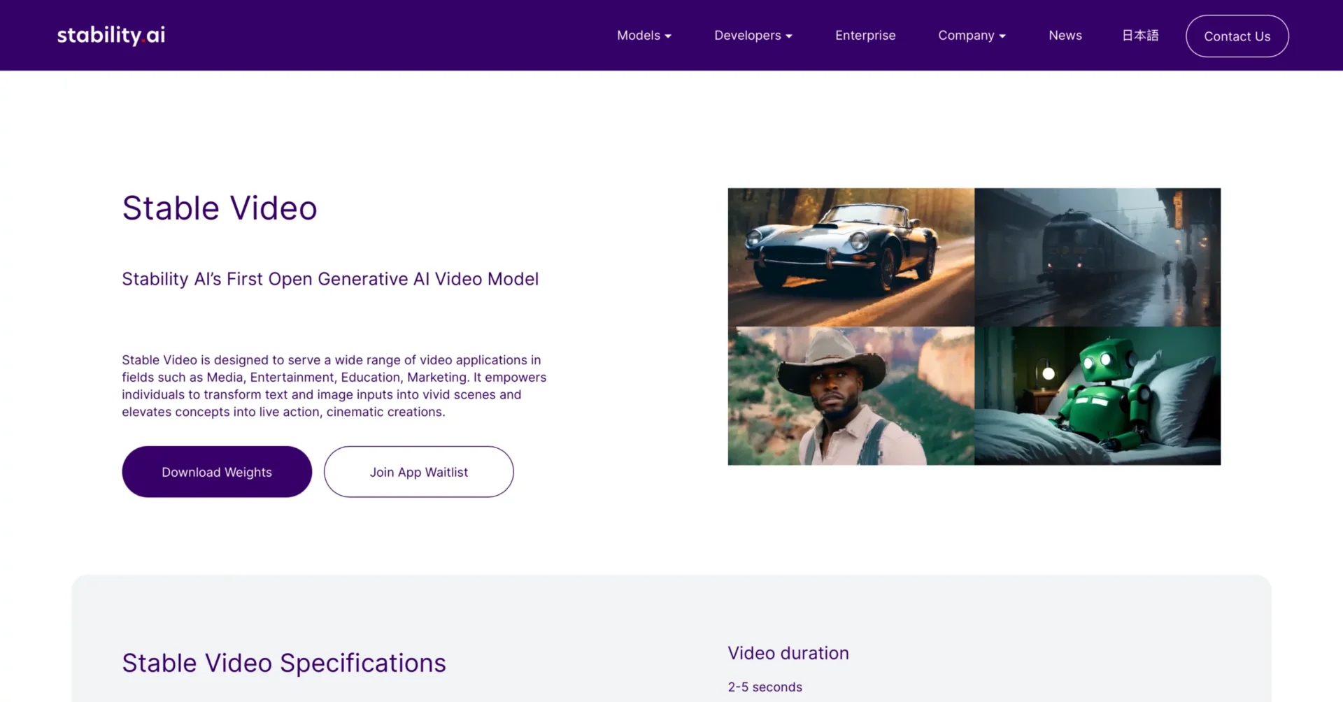 Stable Video