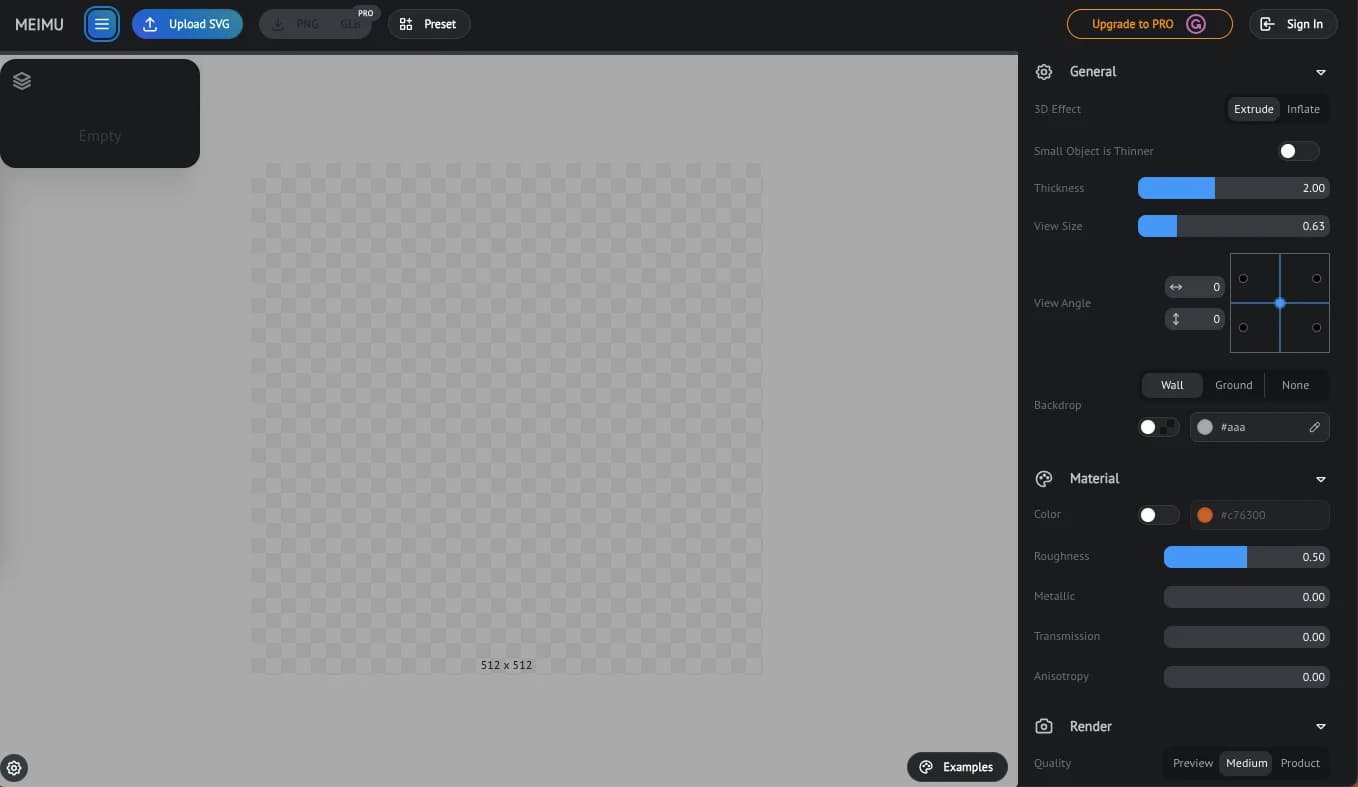 Vector to 3D