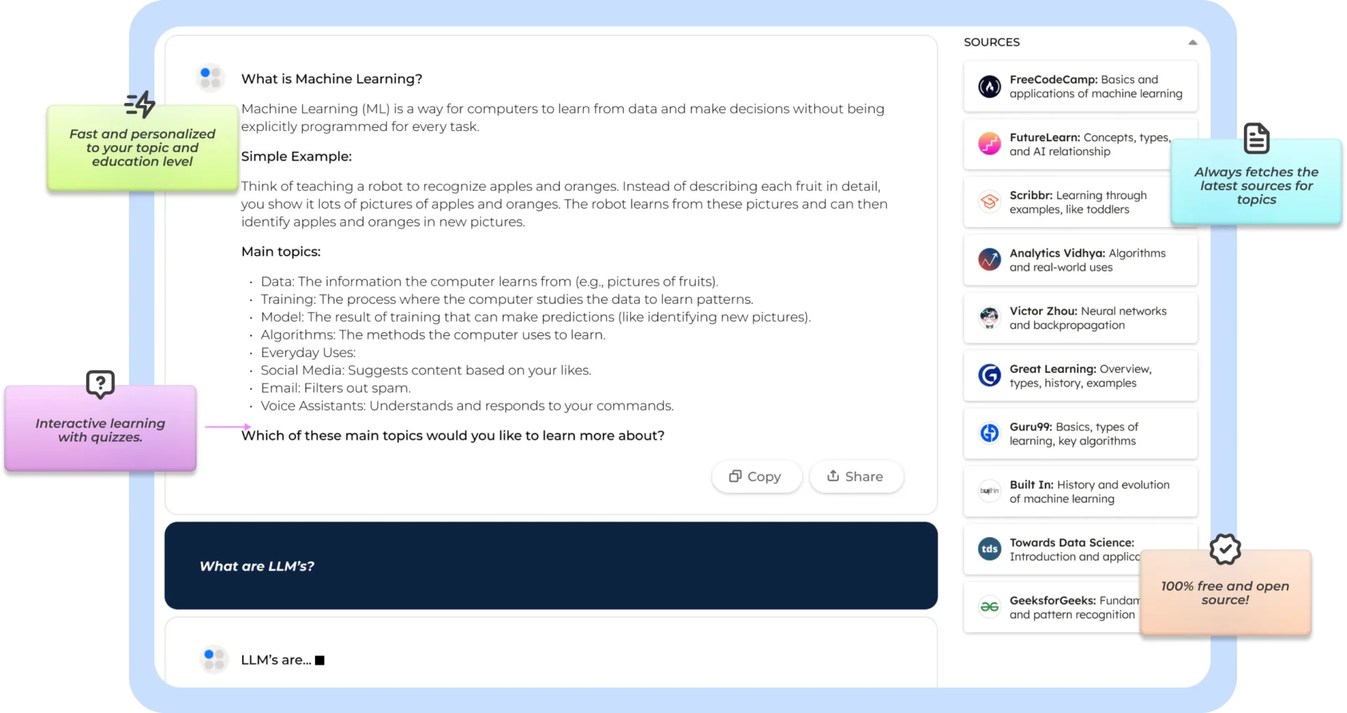 Llama Tutor