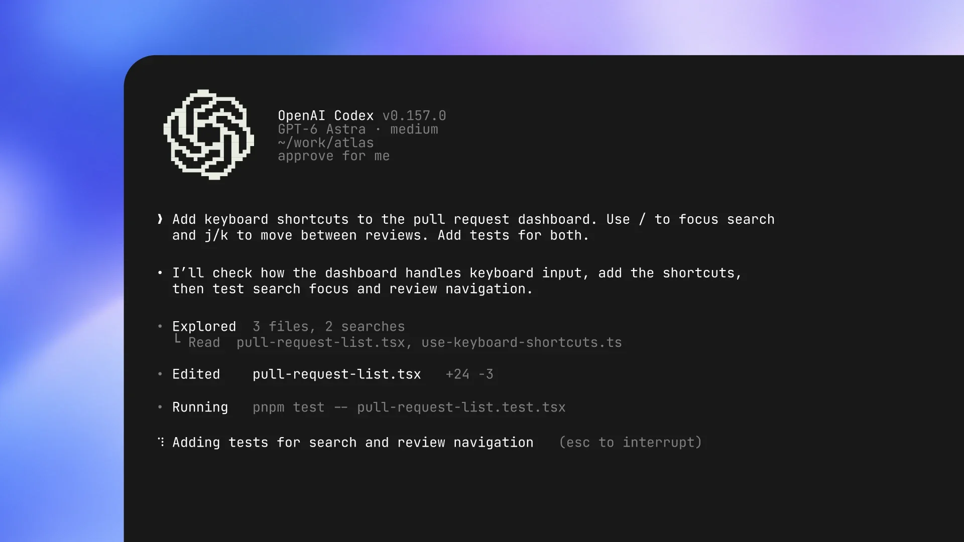 Codex CLI от OpenAI