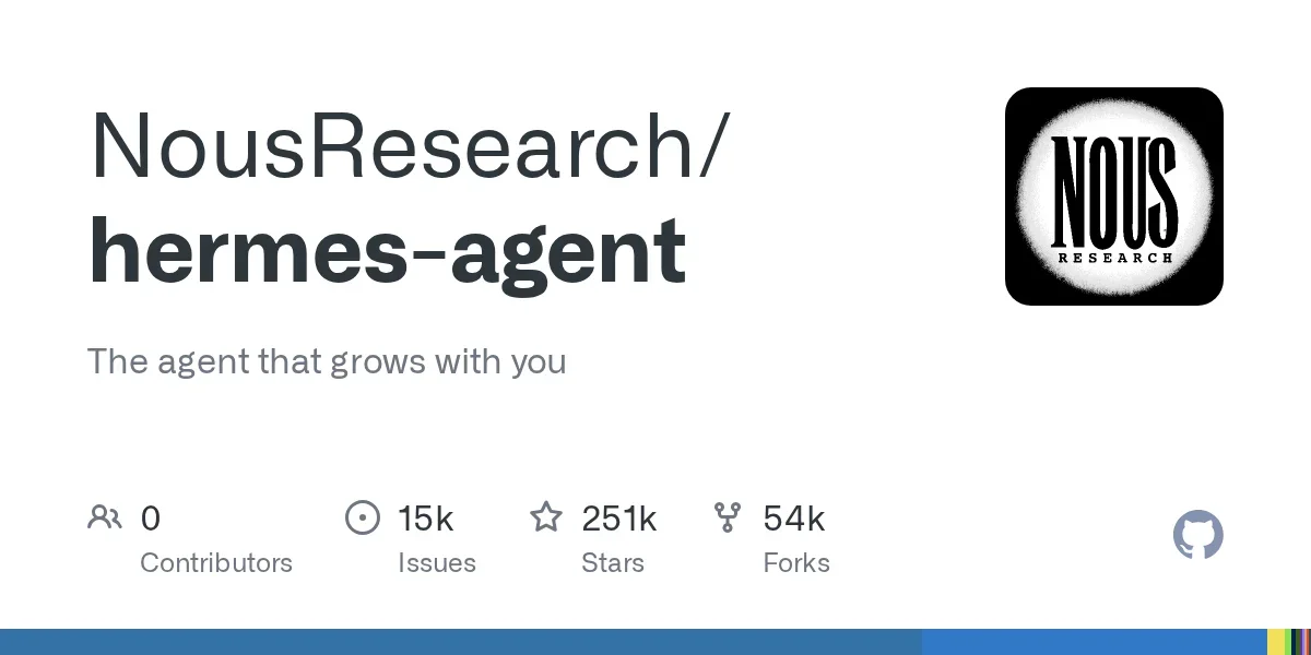 Hermes Agent — самостоятельный ИИ-агент с памятью и инструментами