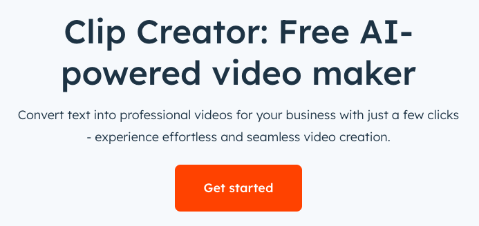 Hubspot Clip Creator