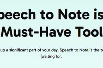 Speech To Note